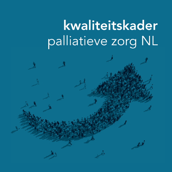 Afbeelding van de cover van het kwaliteitskader palliatieve zorg nederland